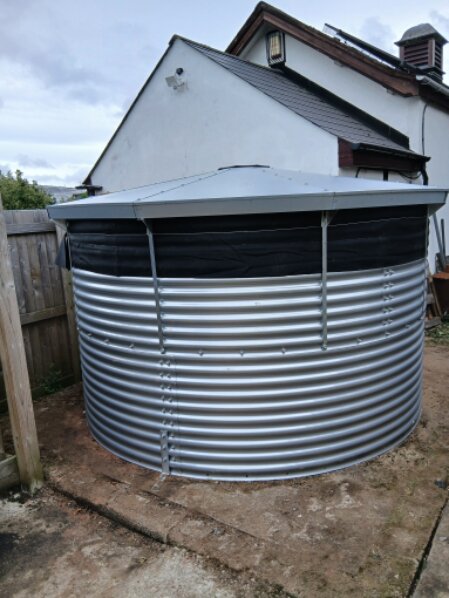 New Watwer Tank completed